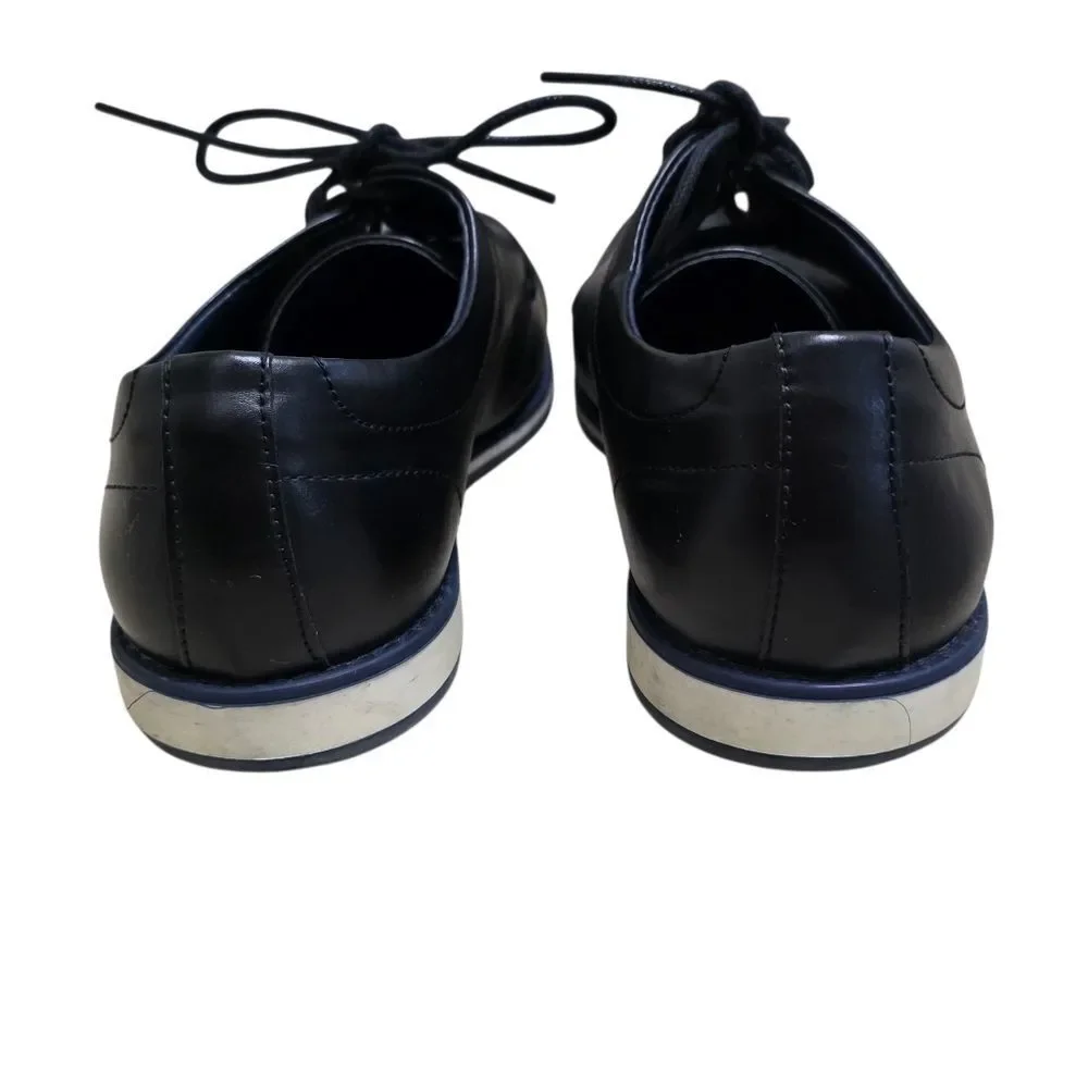 Mens Nine West Black Lace Up Shoes